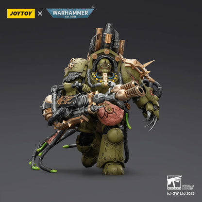 Death Guard Lord of Virulence with Power Fist and Twin Plague Spewer