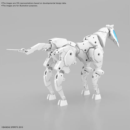 30MM 1/144 Extended Armament Vehicle (HORSE MECHA Ver.) [WHITE]