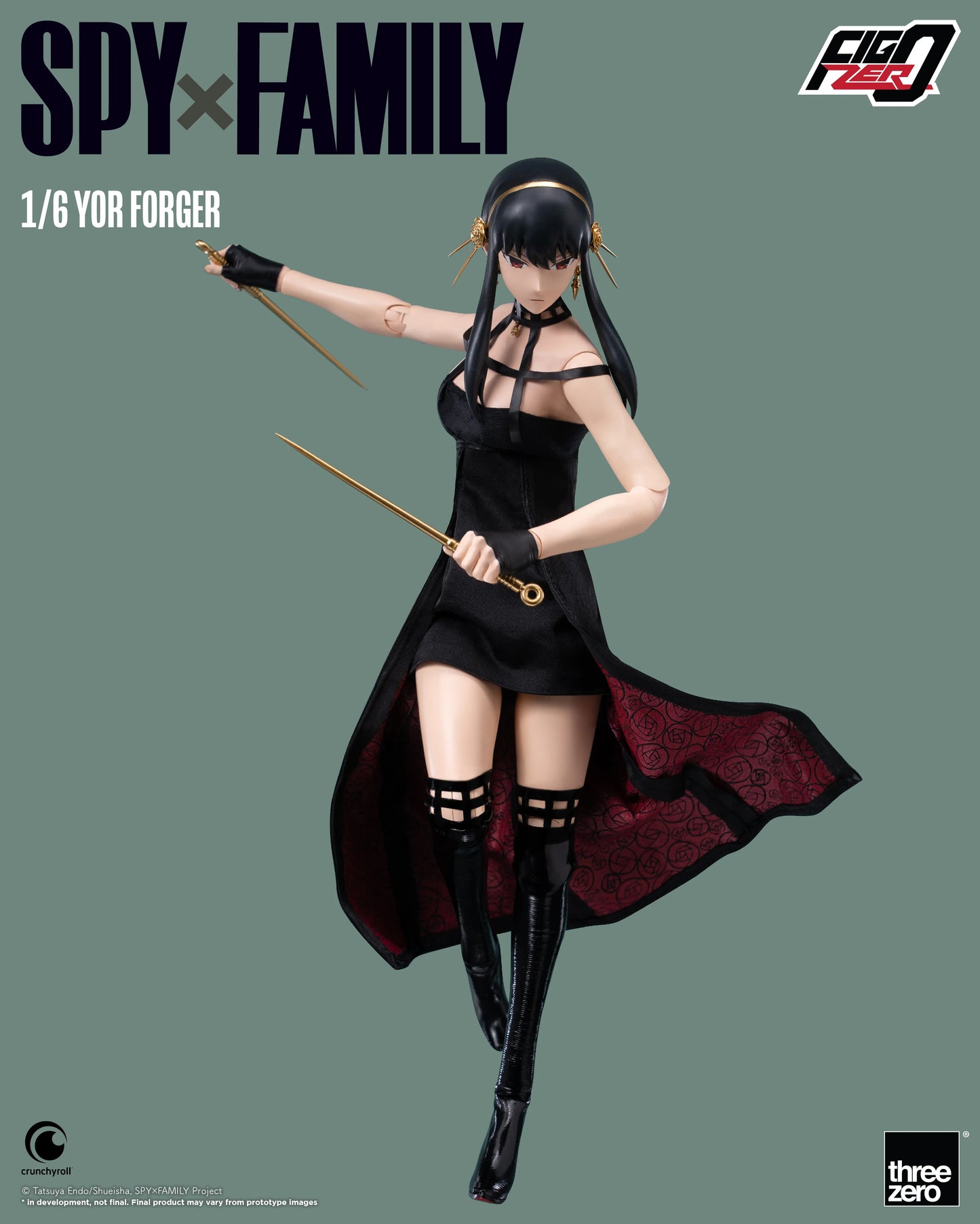 threezero FigZero 1/6 Yor Forger Action Figure