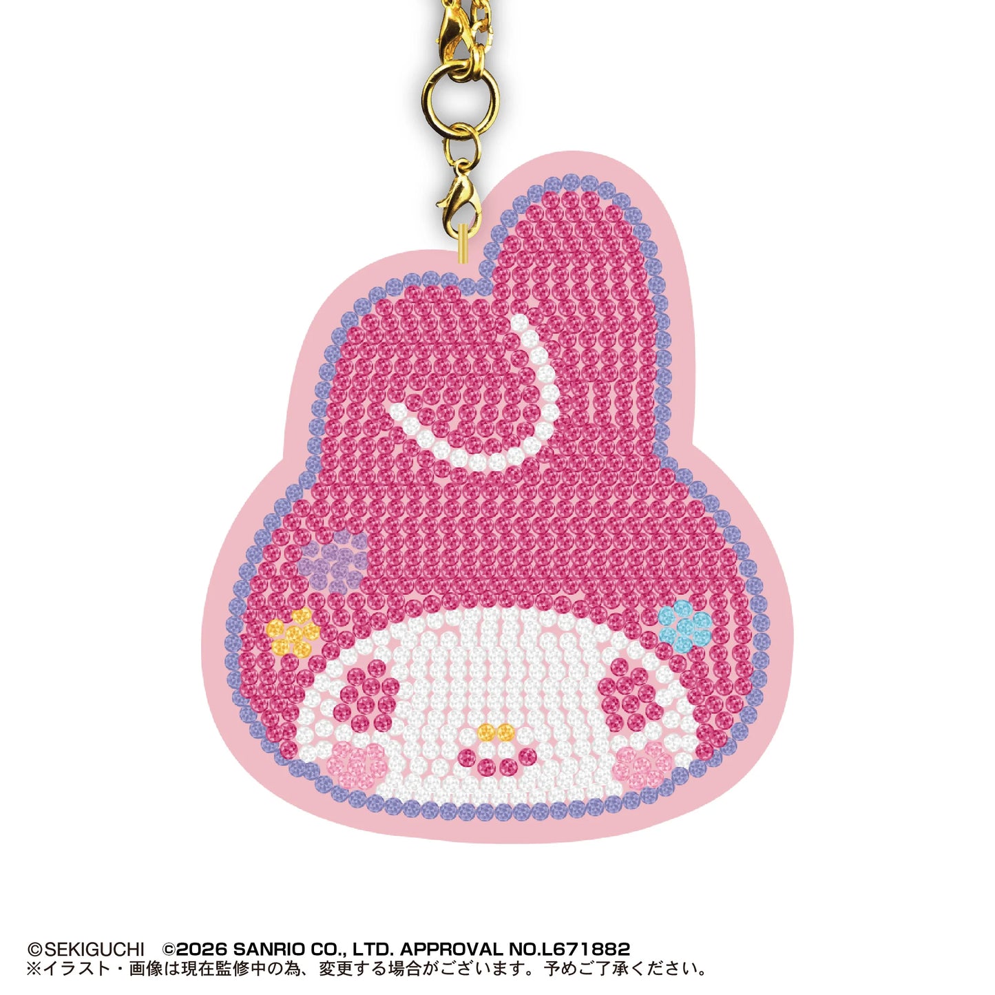 Monchhichi × Sanrio Characters Jewelry Mascot (Box of 30)