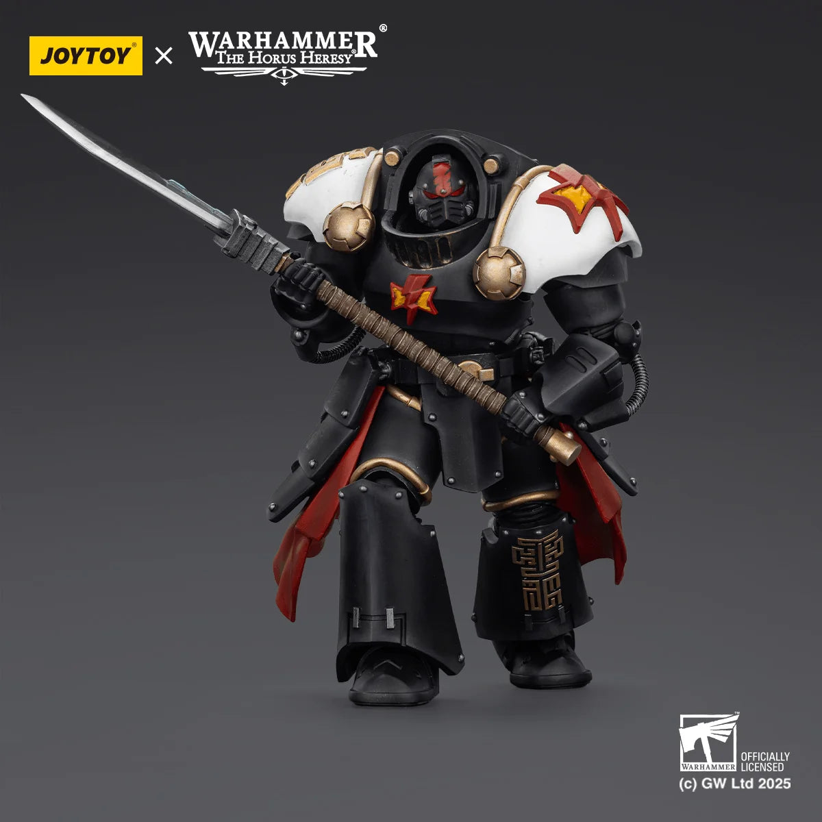 White Scars Ebon Keshig Terminator 2 with Power Glaive