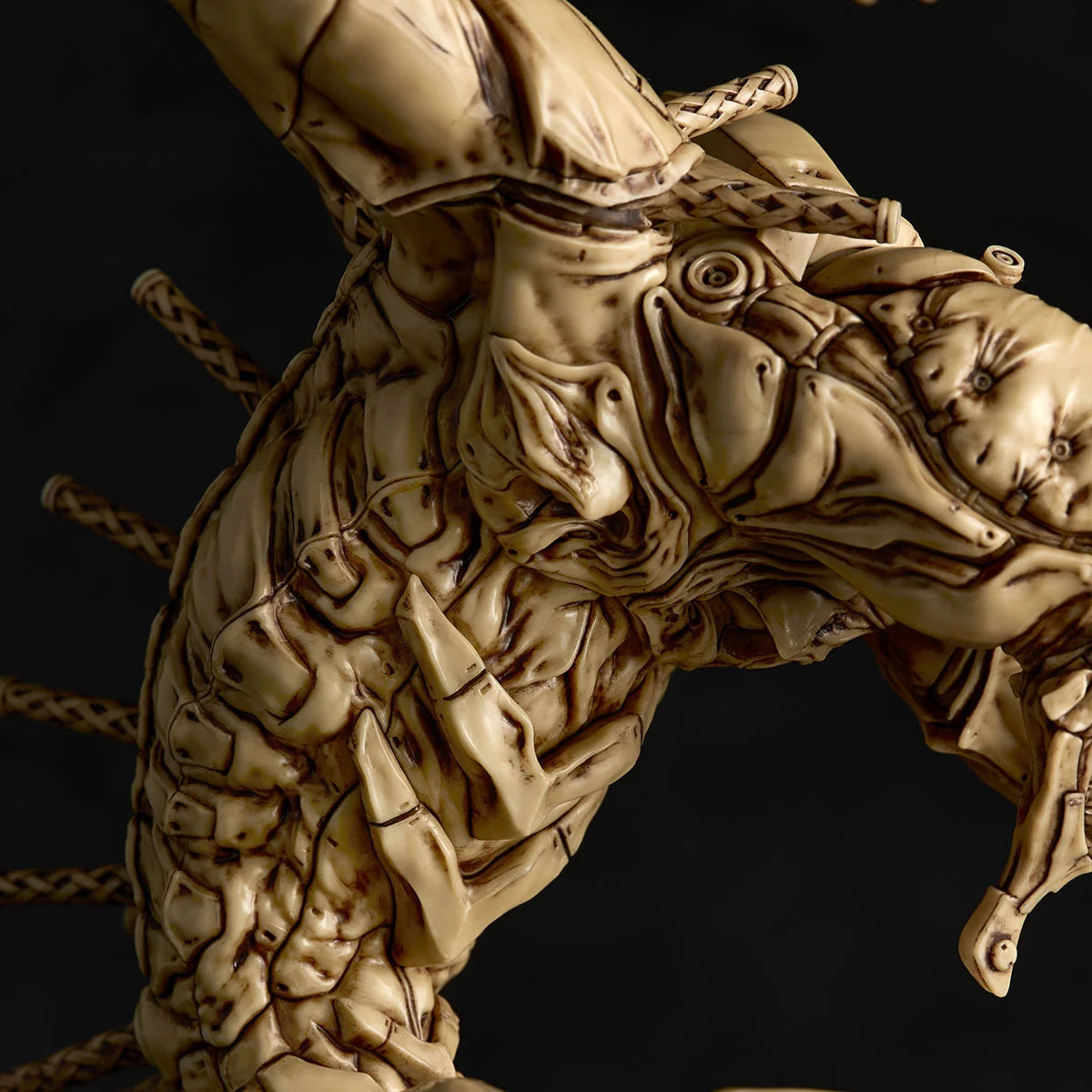 SCULPTURE WORKS Evangelion Unit 2 Beast Transformation 2nd Form The Beast Geofront Blood Battle Beige Color Ver.