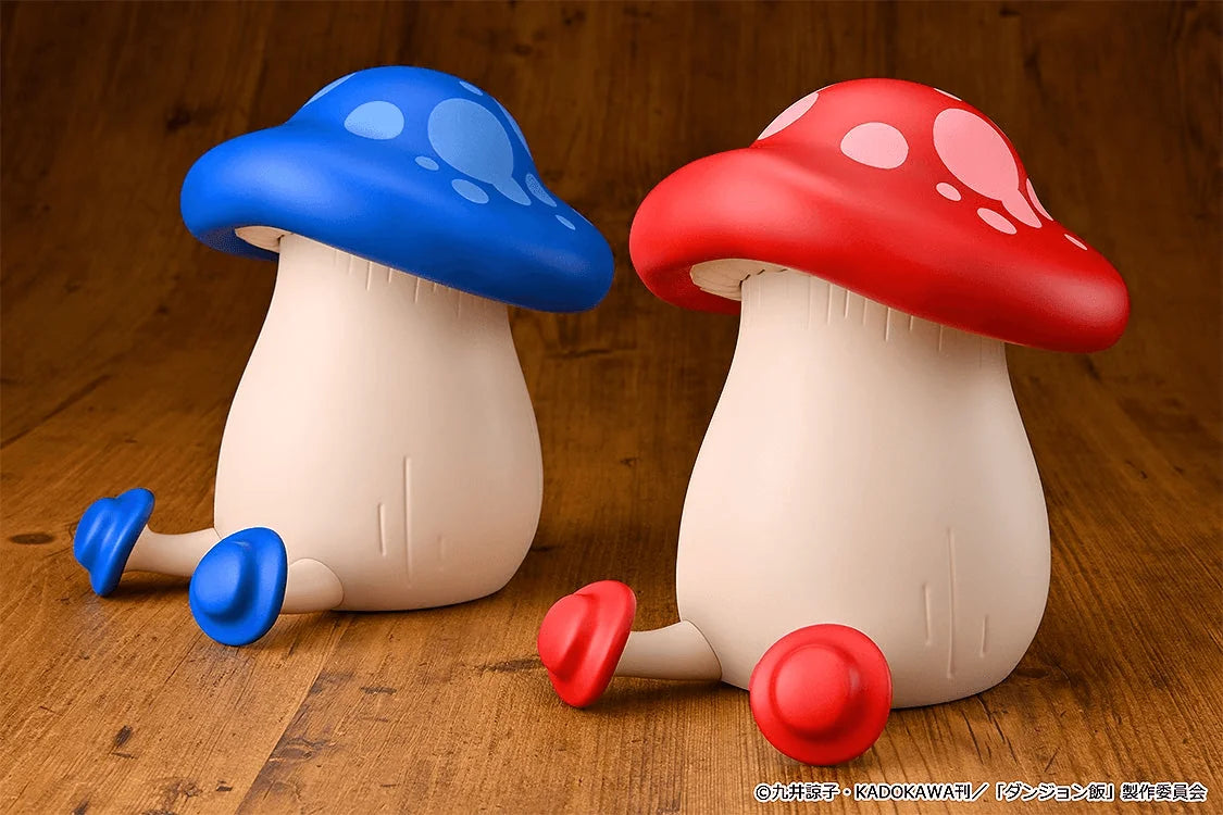 Soft Vinyl Walking Mushroom (Blue)