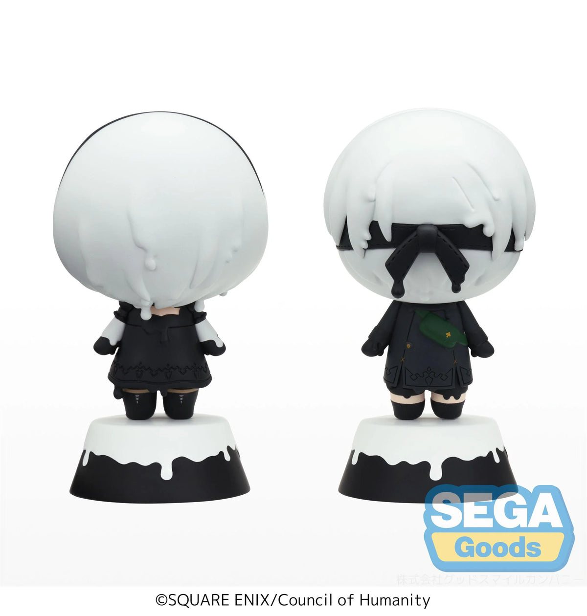 Tiny Melties TV Anime "NieR:Automata Ver1.1a" Mini Figure Vol.1 (EX) [Pack of 2: 2B(1pc) 9S(1pc)]