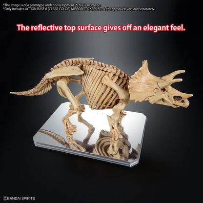Action Base 6 (Clear Color) Mirror Stickers Set