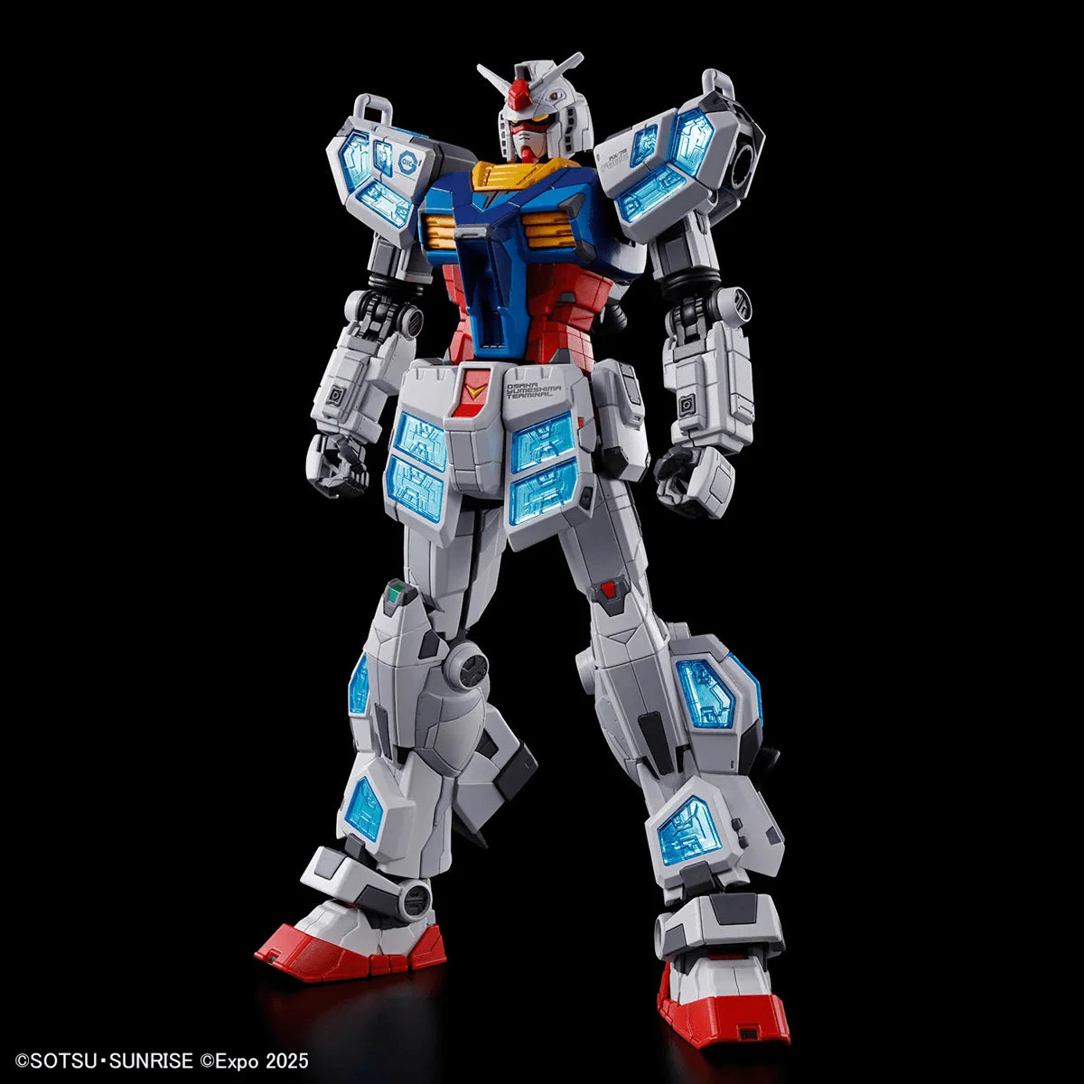 HG 1/144 RX-78F00/E Gundam (EX-001 G.L.R.S.S. Feather Unit)