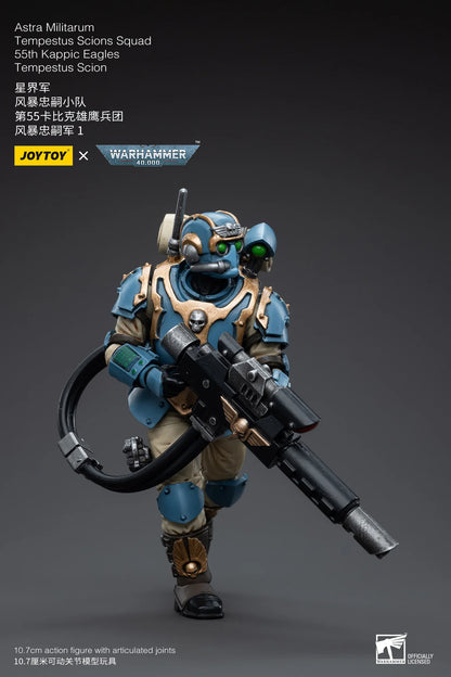Joy Toy Warhammer 40K Astra Militarum Tempestus Scion 55th Kappic Eagles Action Figure