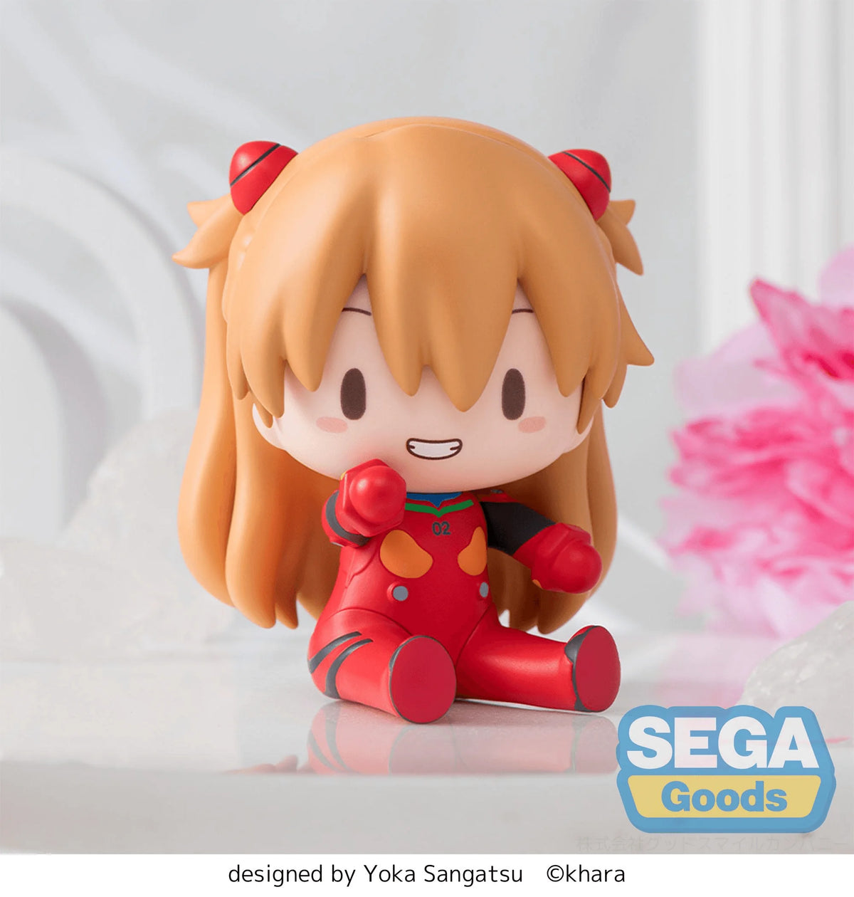 fuwa petit Evangelion: New Theatrical Edition Chibi Figure Asuka Plug Suit