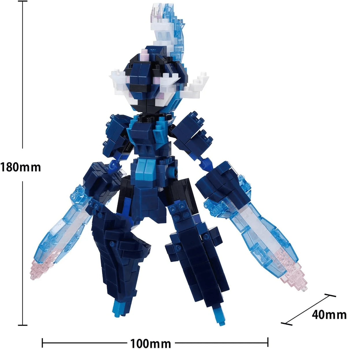 Nanoblock Pokémon Ceruledge Building Kit (520 Pieces)