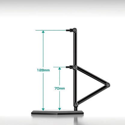 The Simple Stand x3 Black (for Figures & Models) Hex Type