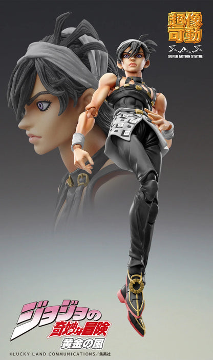 Medicos Entertainment Chozokado Narancia Ghirga & As Ver.BLACK Action Figure