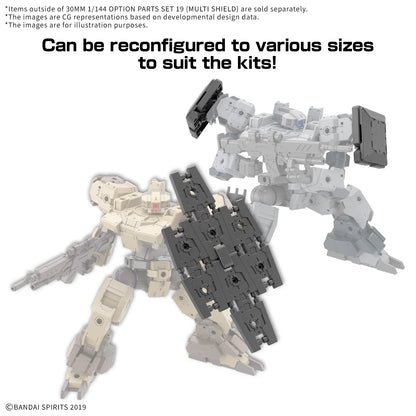30MM 1/144 OPTION PARTS SET 19 (MULTI SHIELD)