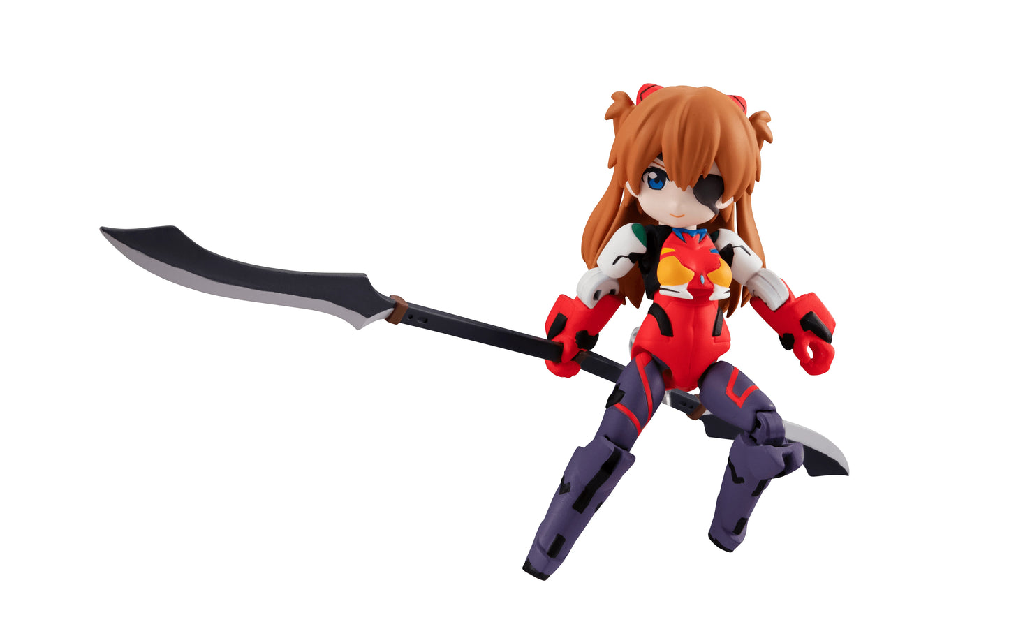 MegaHouse Desktop Army Evangelion Asuka & Unit-02 Action Figure Set