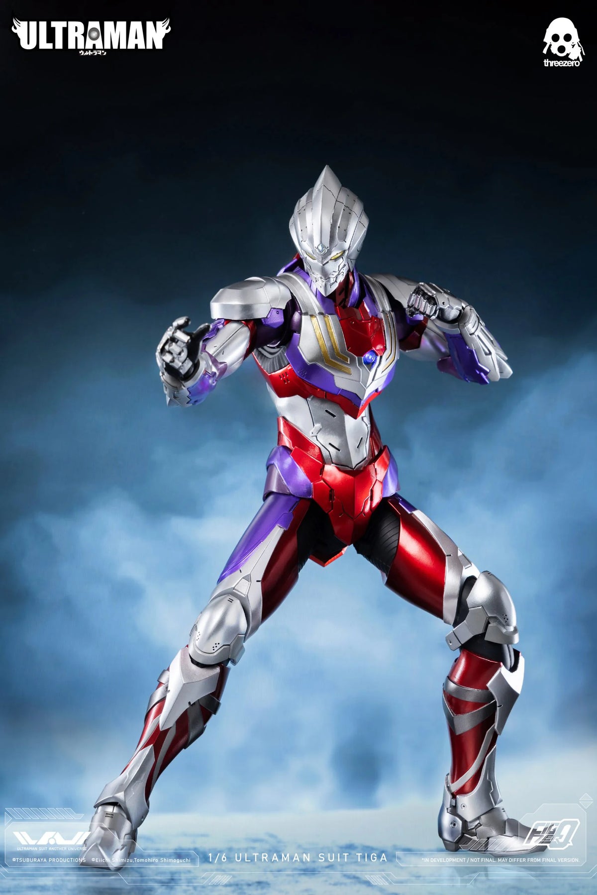 ThreeZero FigZero 1/6 Ultraman Suit Tiga Action Figure