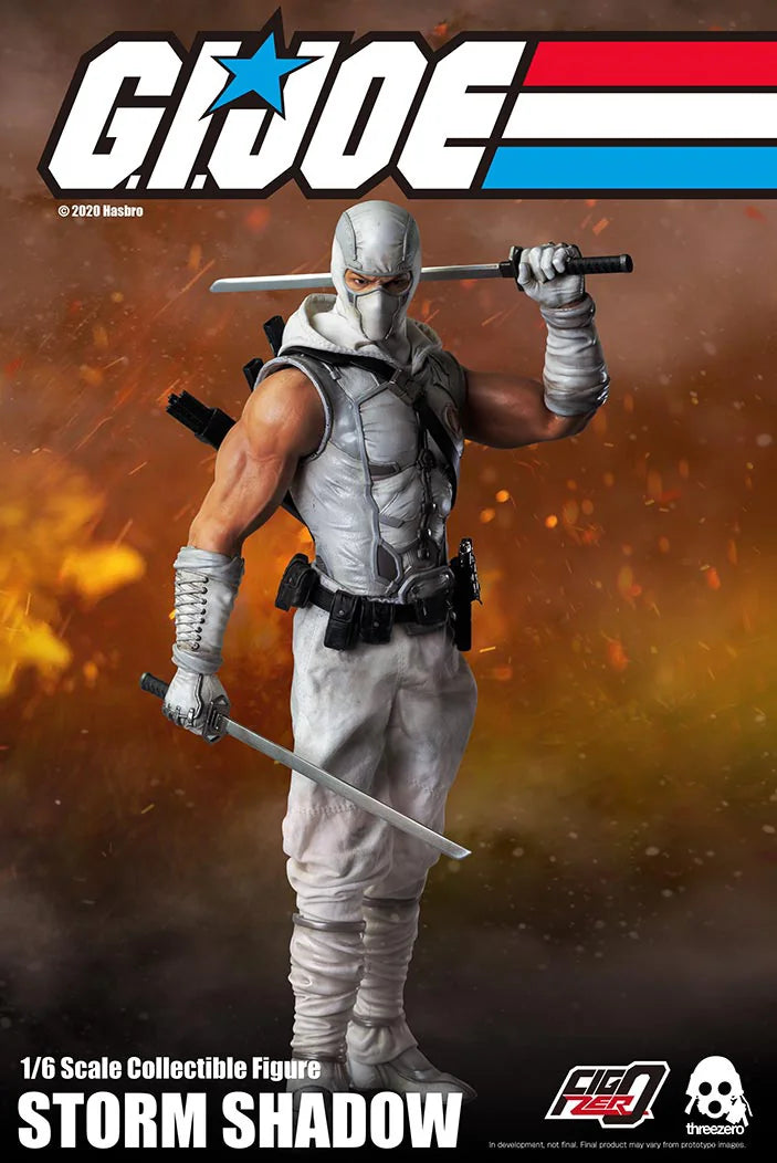 Threezero Figzero G.I. Joe Storm Shadow 1/6 Scale Collectible Figure