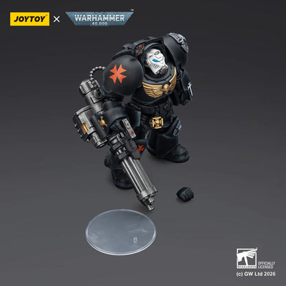 Black Templars Terminator 3 with Power Fist and Assault Cannon