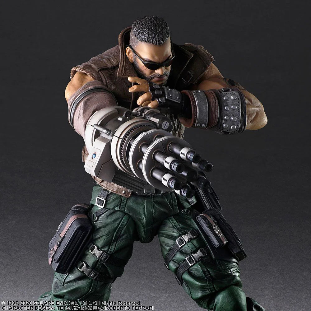 Final Fantasy VII Remake Barret Wallace Play Arts Kai Action Figure Ver. 2