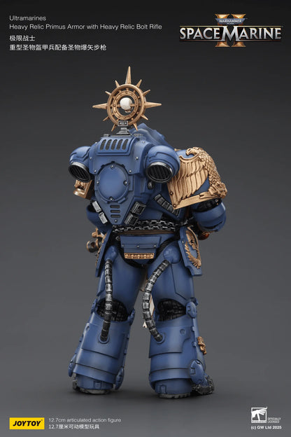Ultramarines Heavy Relic Primus Armor with Heavy Relic Bolt Rifle