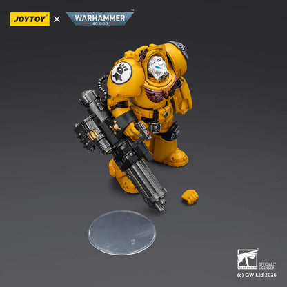 Imperial Fists Terminator 3 with Power Fist and Assault Cannon