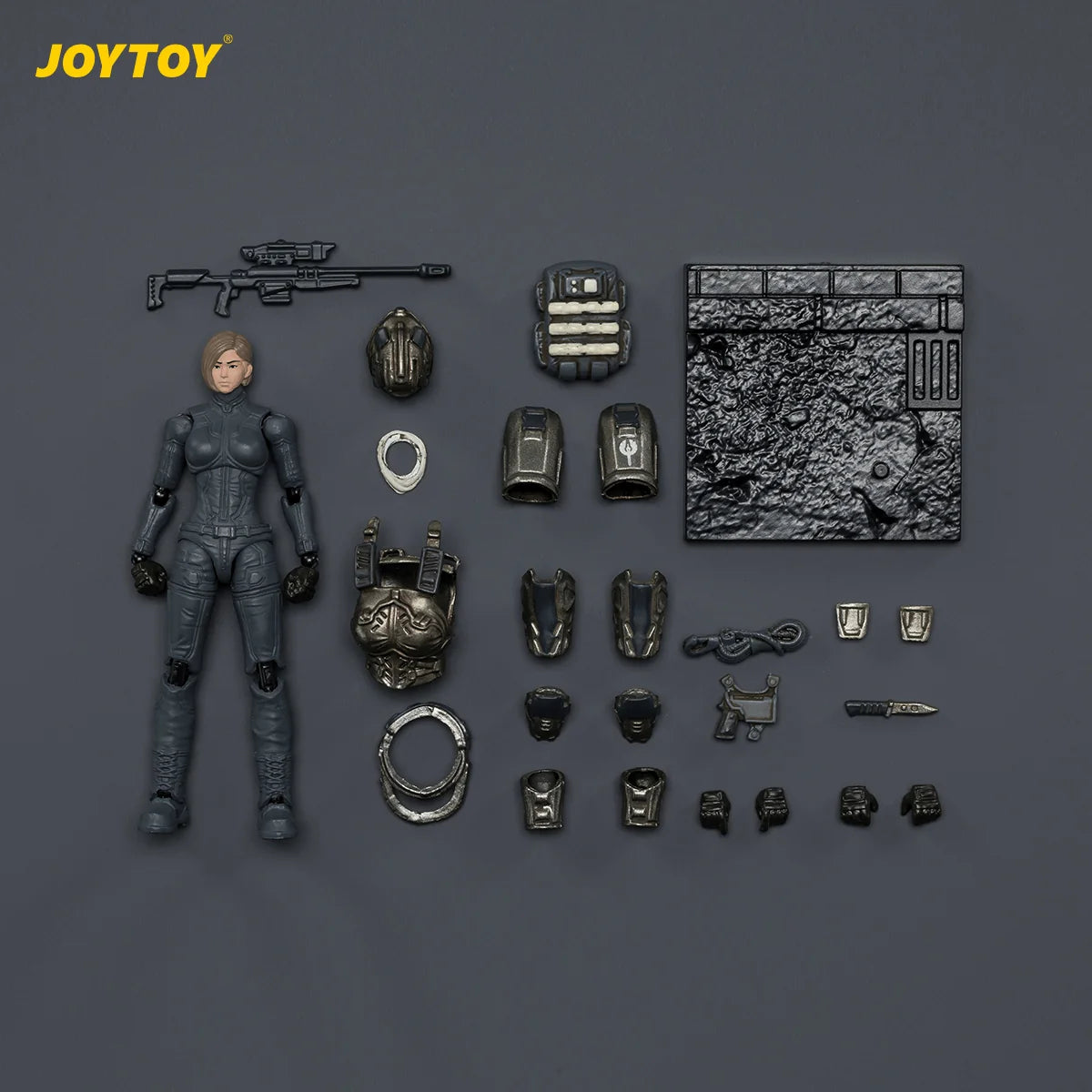 JOYTOY Steel Ride Corps Scout Mist Articulated Action Figure