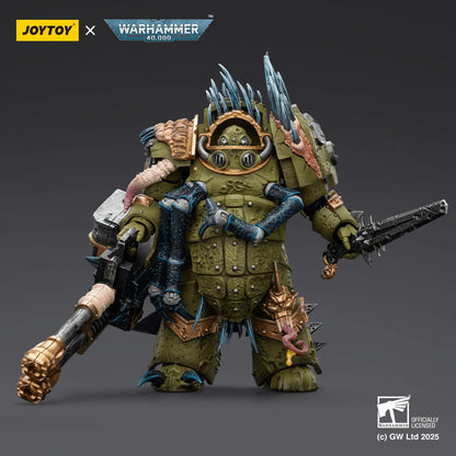 Death Guard Blightlord Terminator 1 with Reaper Autocannon and Bubotic Blades