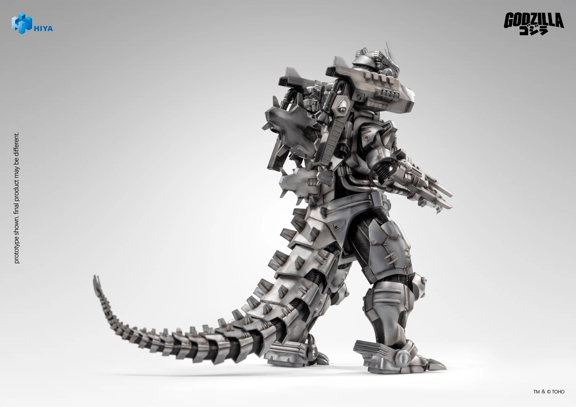 HIYA Exquisite Basic Series None Scale 7.7 Inch Godzilla Tokyo S.O.S. 2003 Mechagodzilla Heavy Arms / High Mobility Version Action Figure