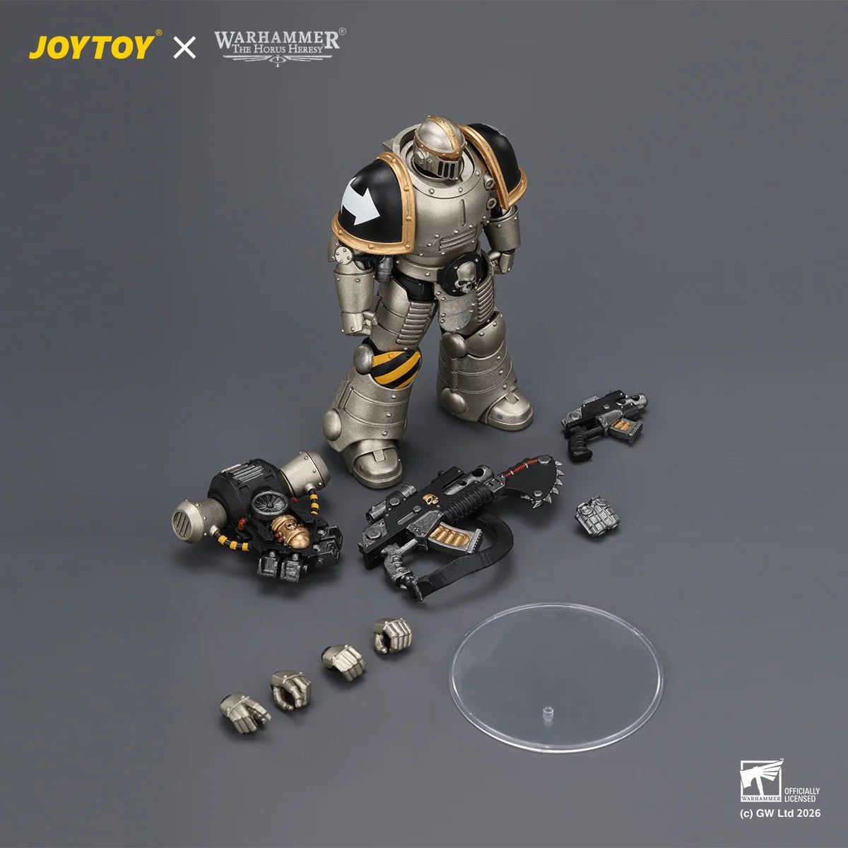 Iron Warriors MkII Legionary3 with Bolter and Bolt Pistol