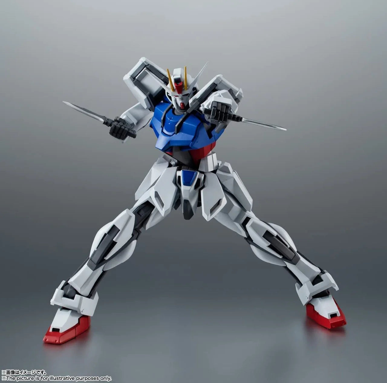Bandai Spirits Robot Spirits GAT-X105 Strike Gundam Ver. A.N.I.M.E. Action Figure