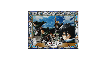 Attack on Titan Wooden Gallery - S (6 units/set) (Box of 6)
