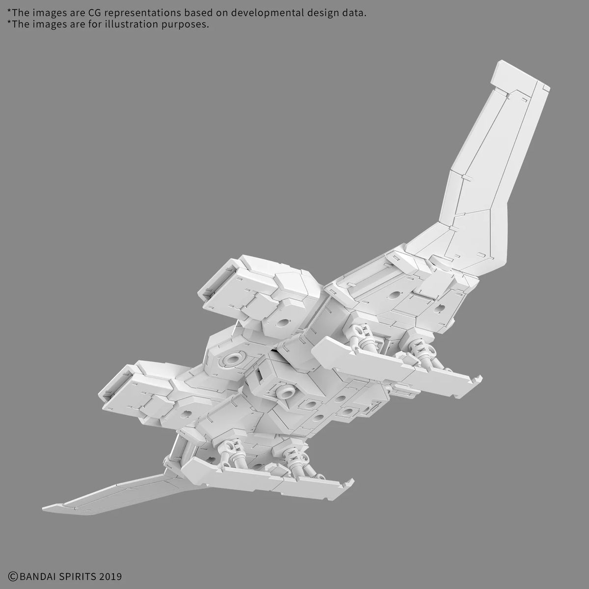 30MM 1/144 Extended Armament Vehicle (WING MOBILE Ver.)