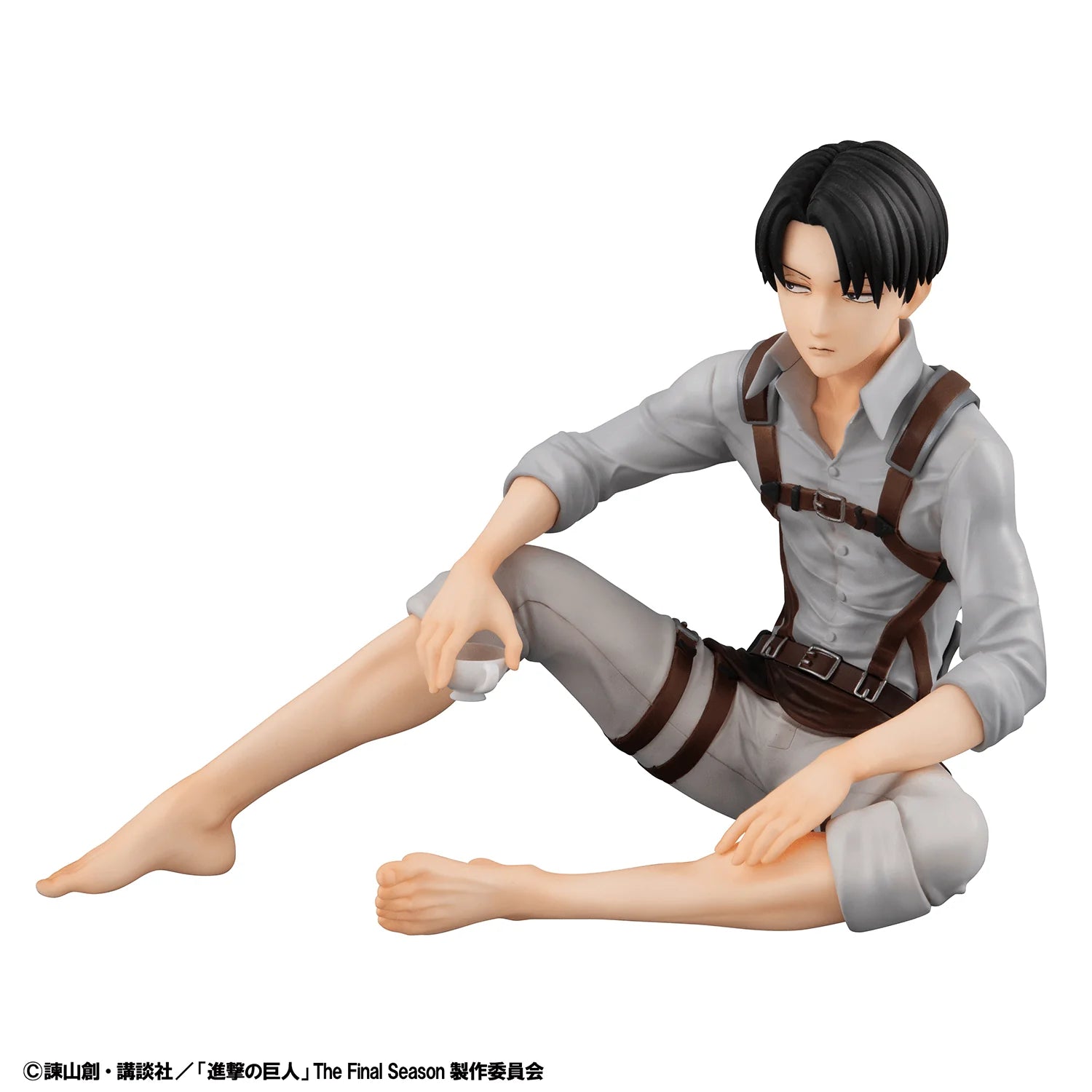 G.E.M. Series Attack on Titan Palm size Squad Captain Levi