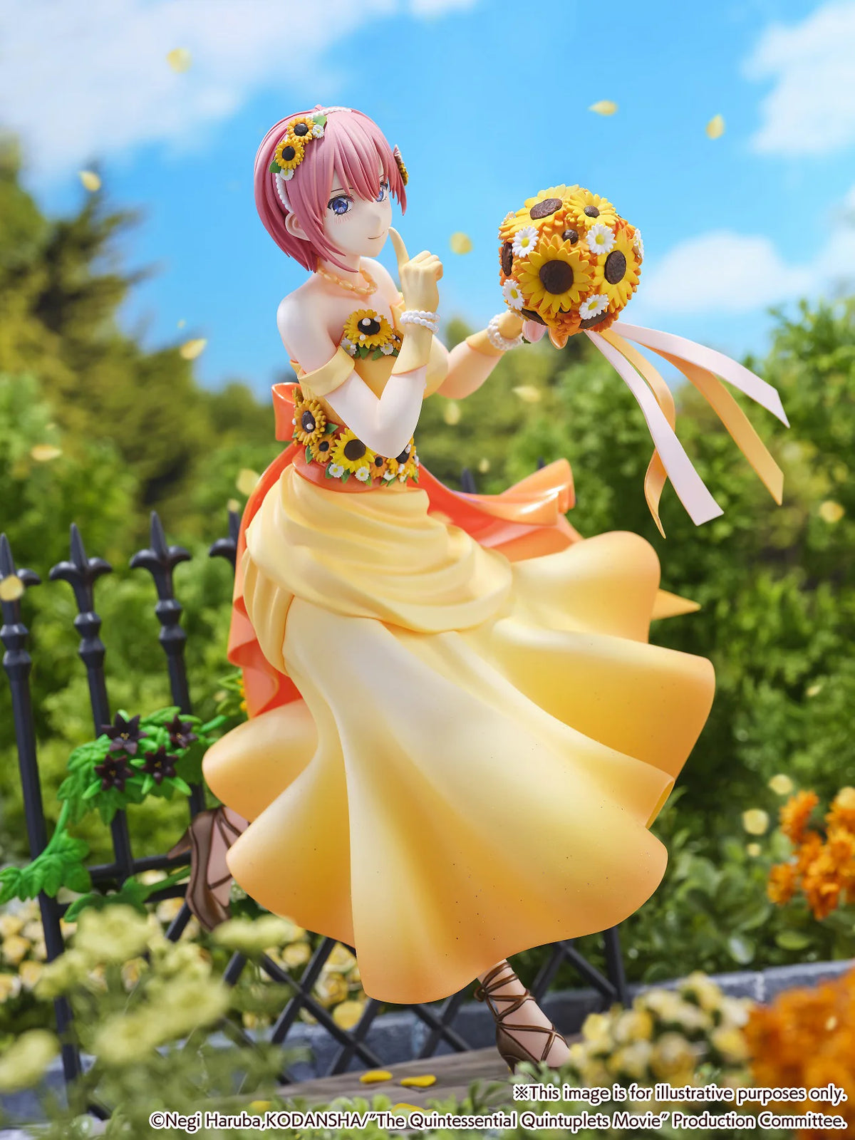 eStream Ichika Nakano Floral Dress Scale Figure