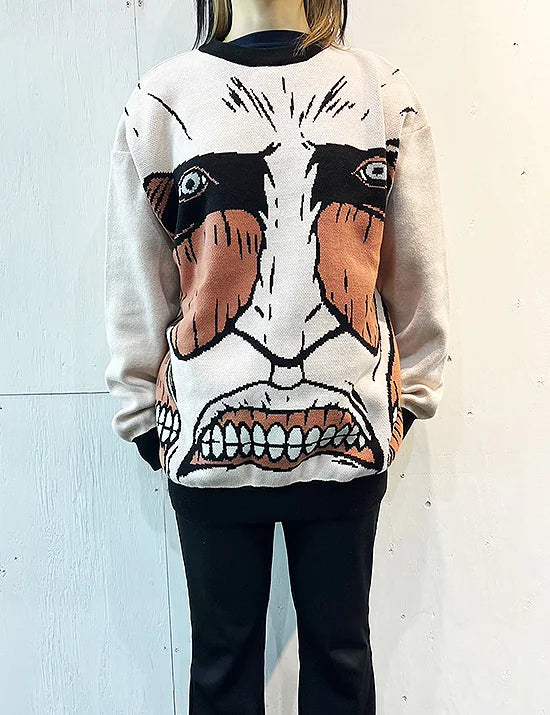 Attack on Titan Colossal Titan Knit Sweater