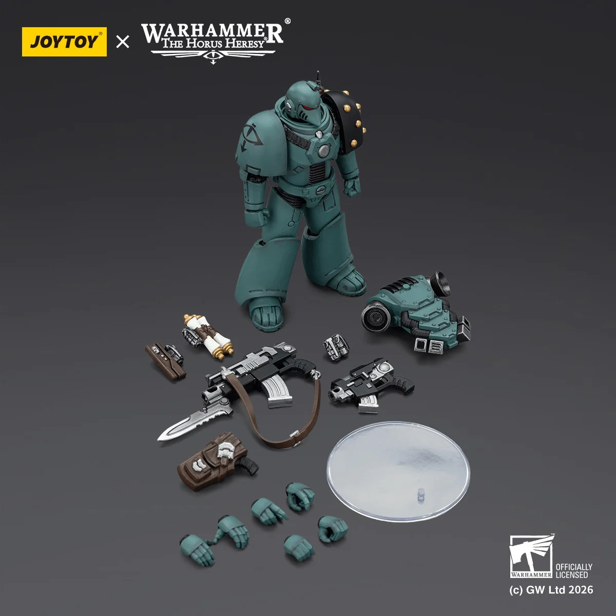 JOYTOY Warhammer 40K Sons of Horus MKVI Tactical Legionary Action Figure