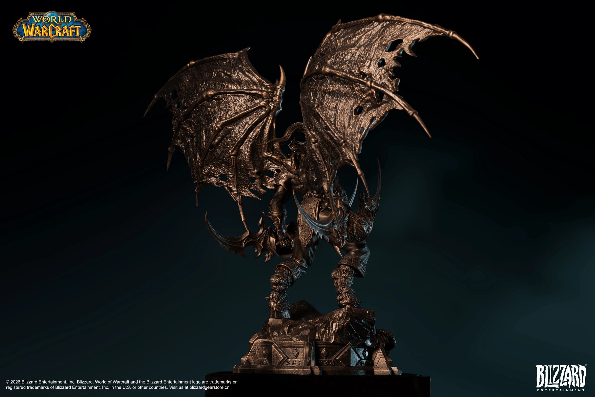 HEX Collectibles World of Warcraft Illidan Stormrage 1/10 Scale Polystone Statue