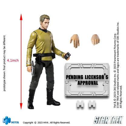 HIYA TOYS Exquisite Mini Series 1/18 James T. Kirk Action Figure Star Trek 2009