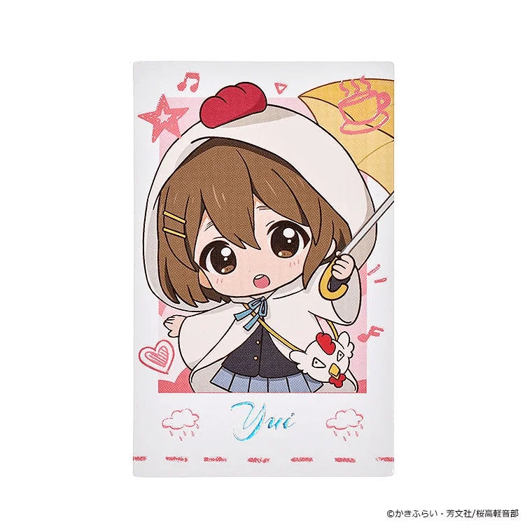 K-ON! Fluffy Rain Series Collectible Instant Photo-Style Card (2 Piece Set)
