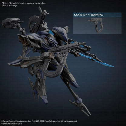 30MM ARMORED CORE Ⅵ FIRES OF RUBICON SCHNEIDER NACHTREIHER/40E STEEL HAZE