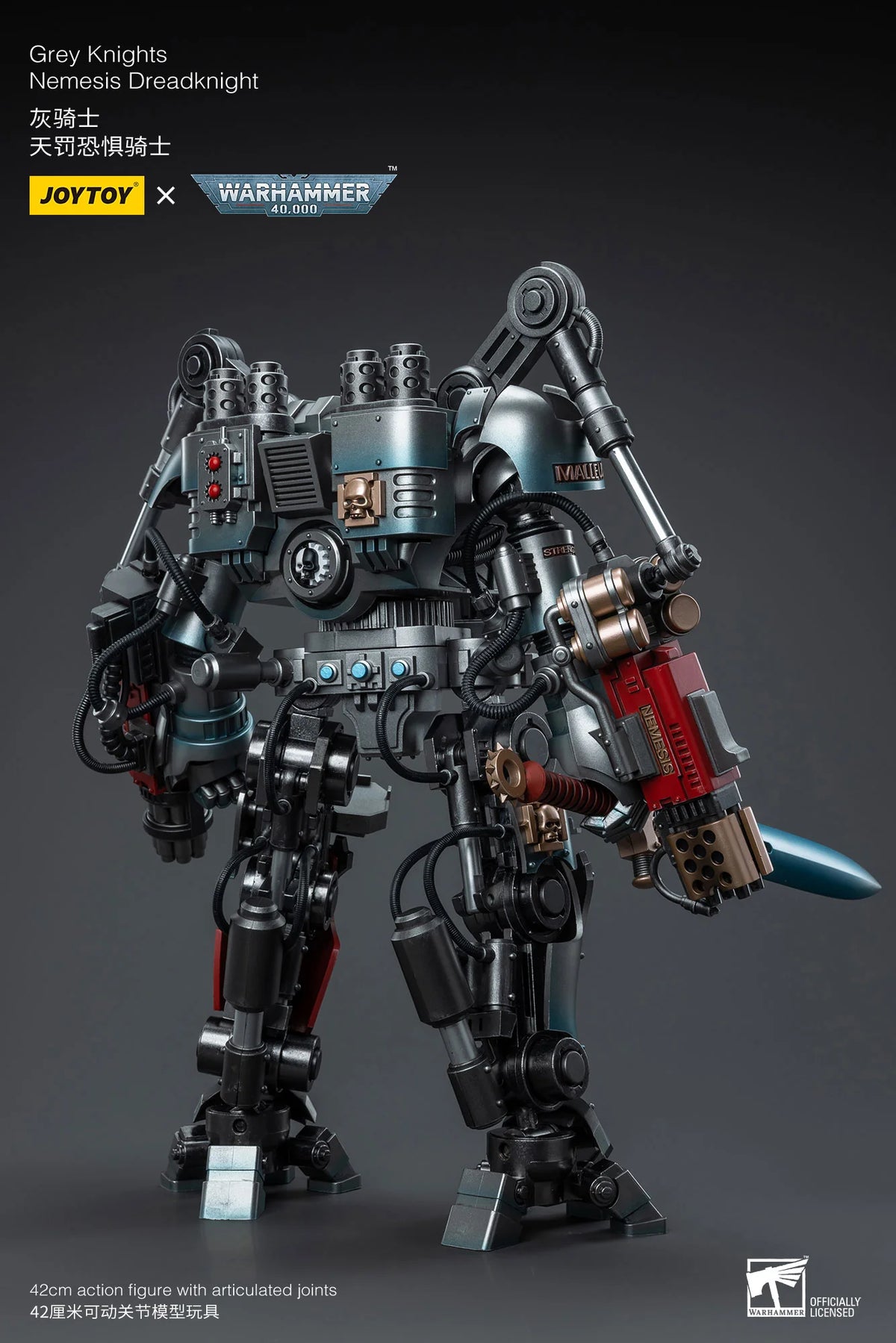 JOYTOY Grey Knights Nemesis Dreadknight Action Figure