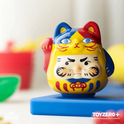 PP X MONSTER Sparkle Lucky Kitten Daruma Blind Box (Box of 16)