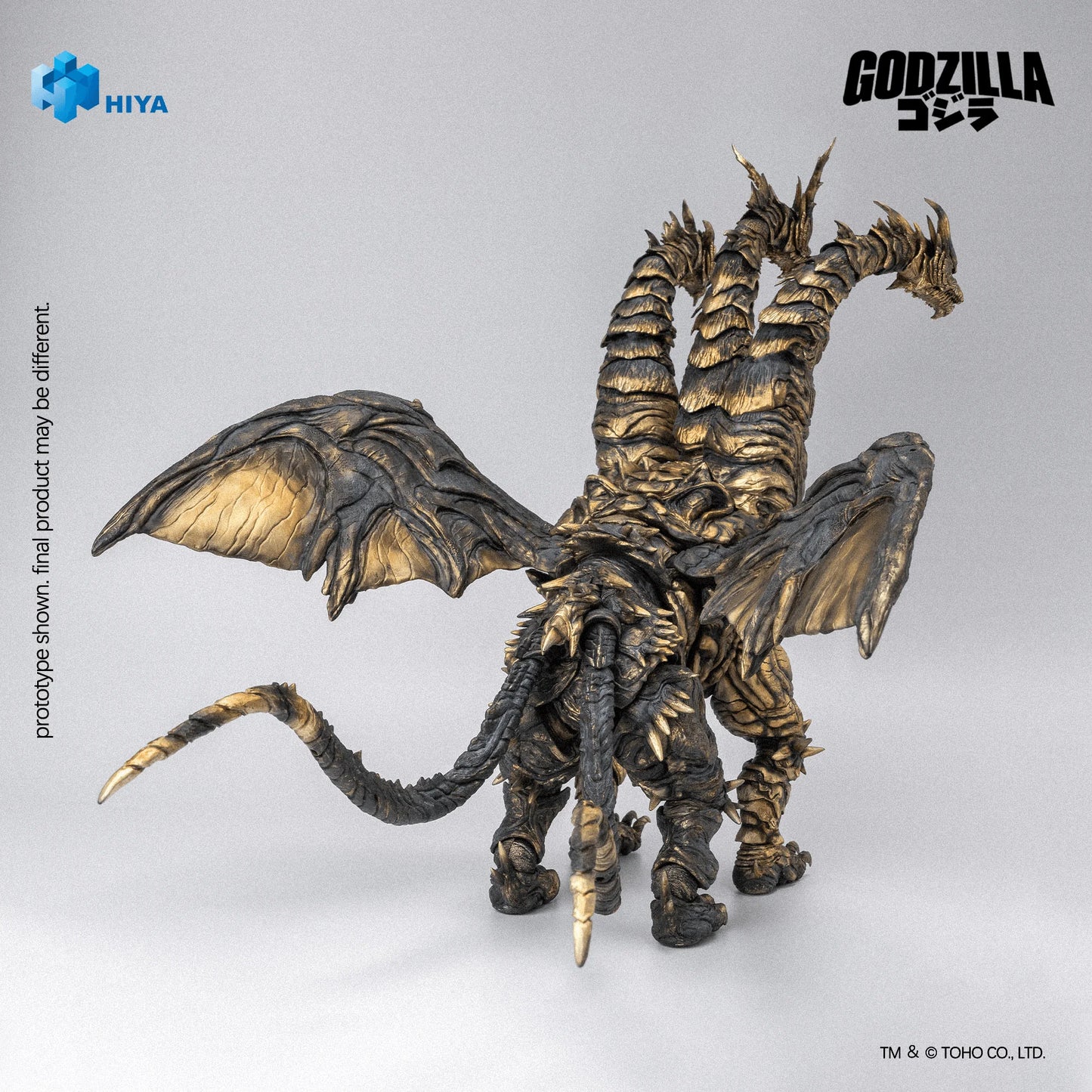 Hiya Toys Exquisite Basic Series Keizer Ghidorah Action Figure – Godzilla Final Wars 2004