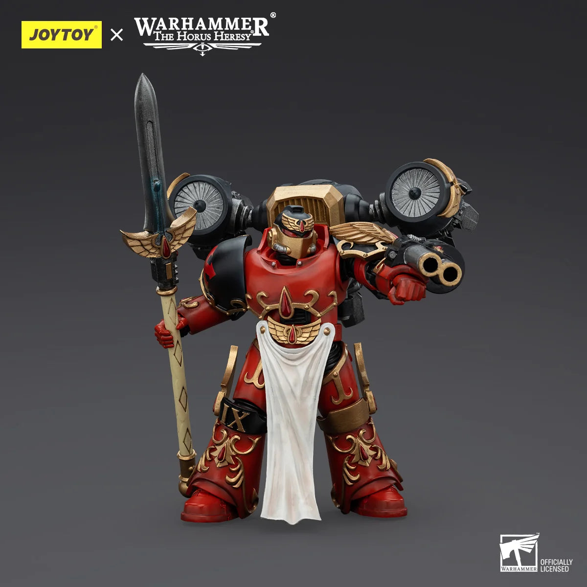 JOYTOY Warhammer 40K Blood Angels Dawnbreaker Champion Action Figure