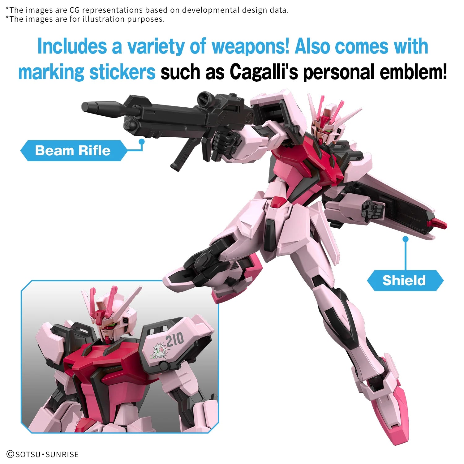 ENTRY GRADE 1/144 STRIKE ROUGE-4573102683212