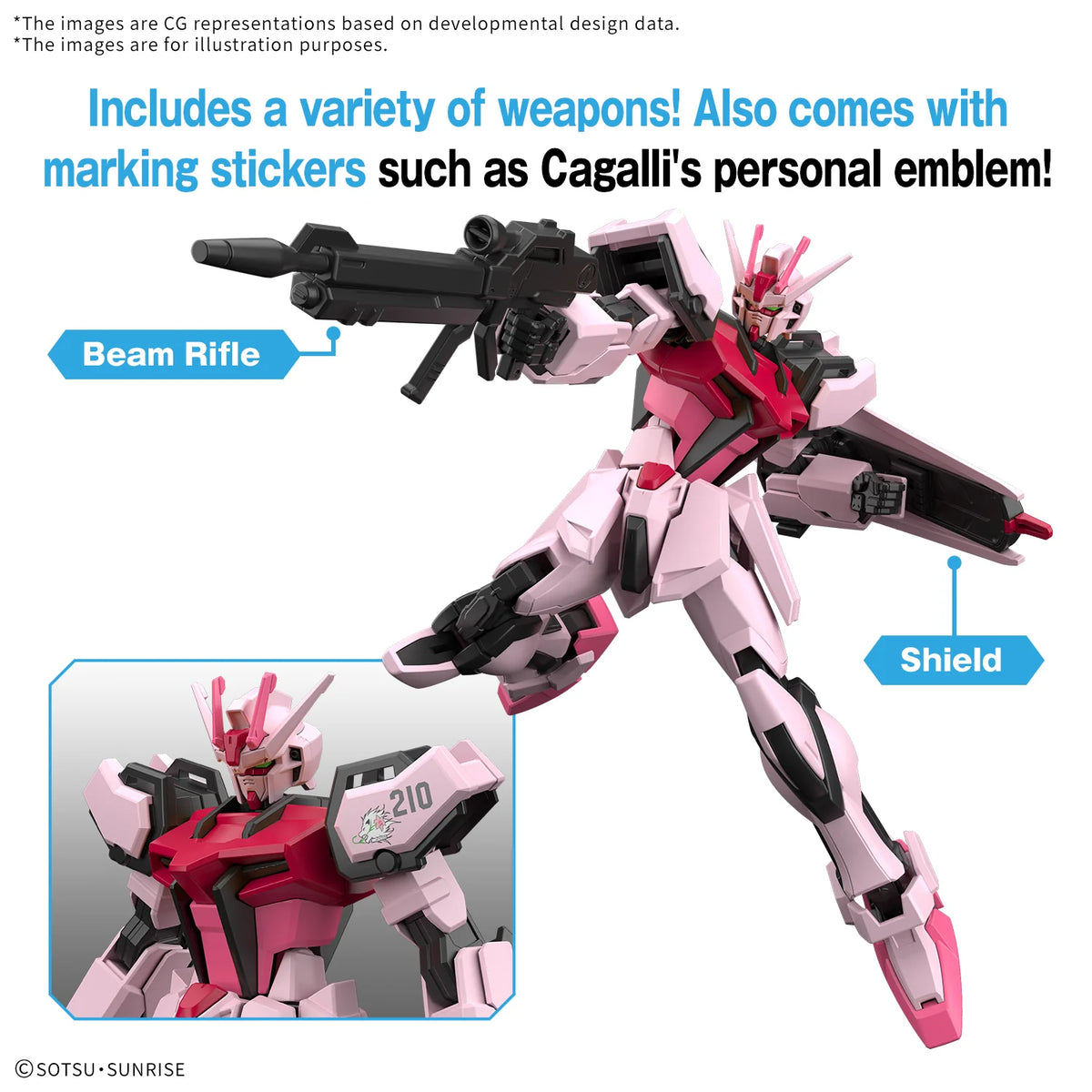 ENTRY GRADE 1/144 STRIKE ROUGE-4573102683212