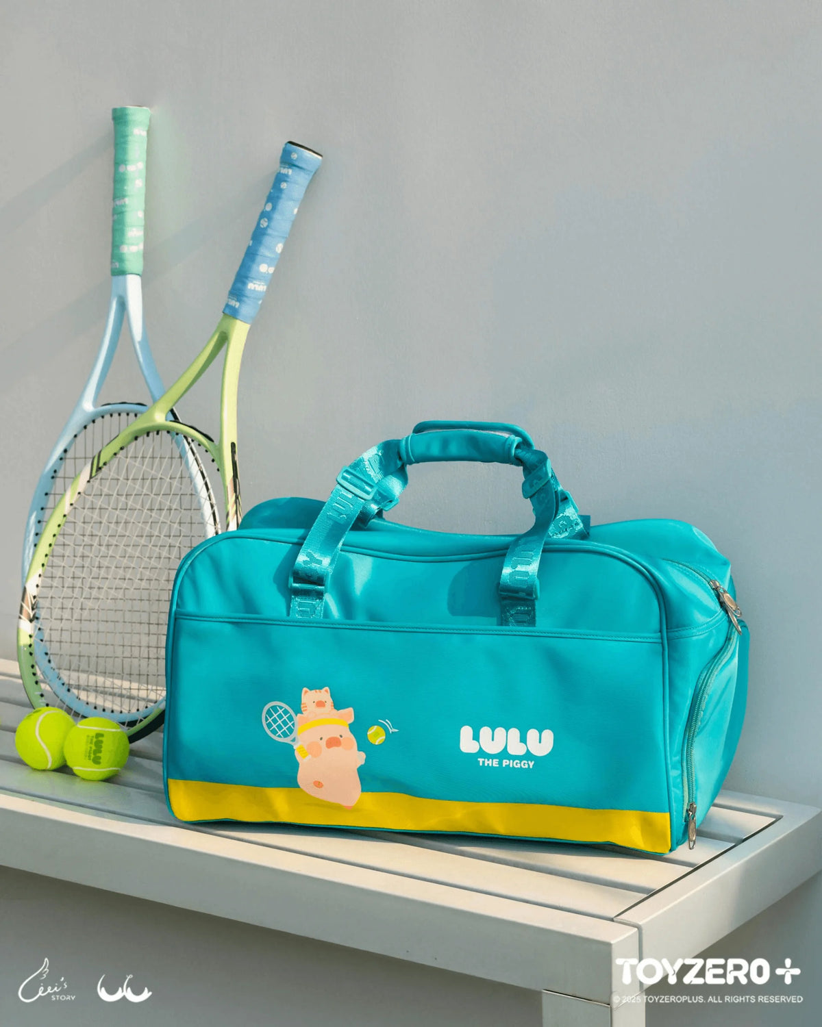 LuLu the Piggy Tennis Series - Sports Fitness Bag