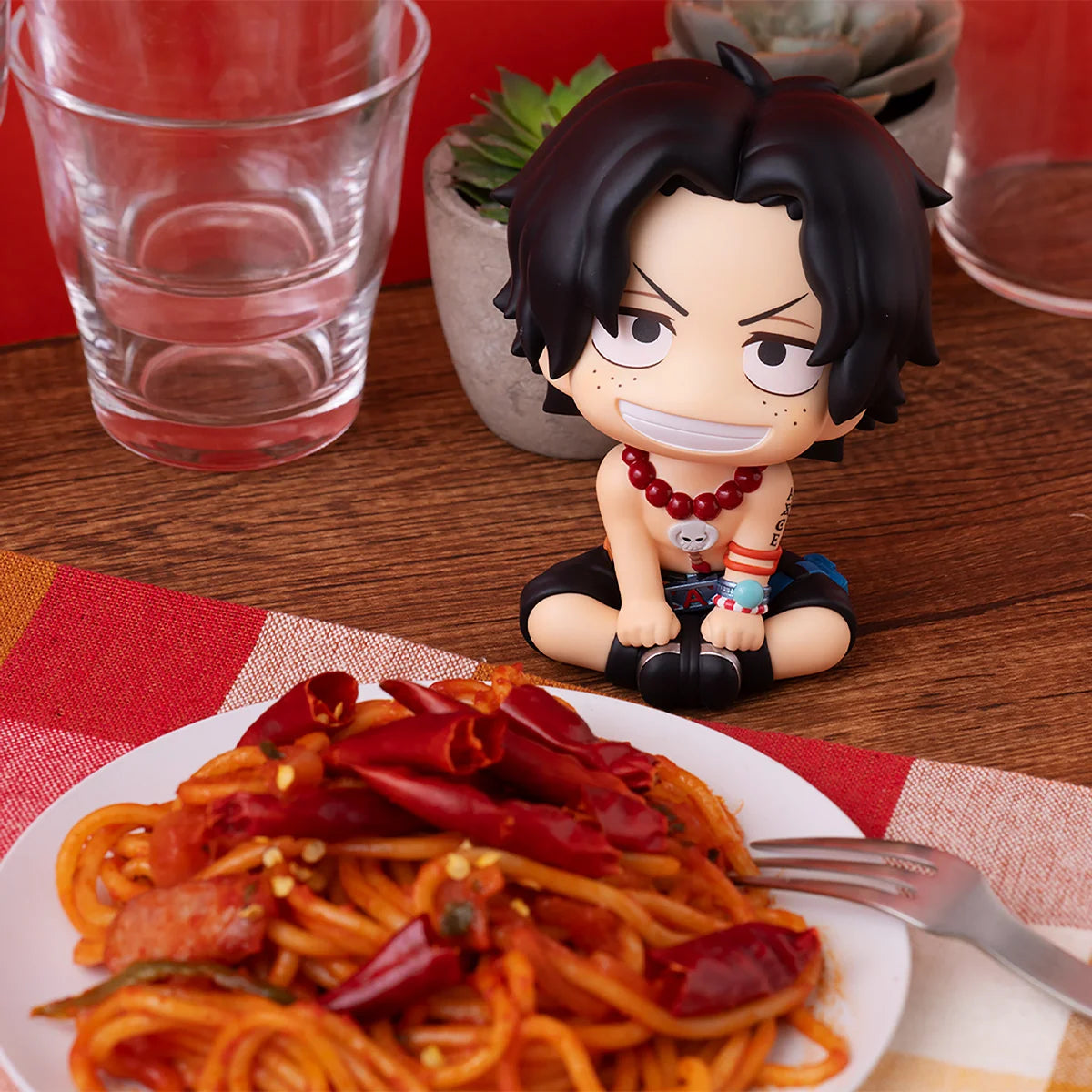 MegaHouse Lookup Portgas D. Ace One Piece Chibi Figure