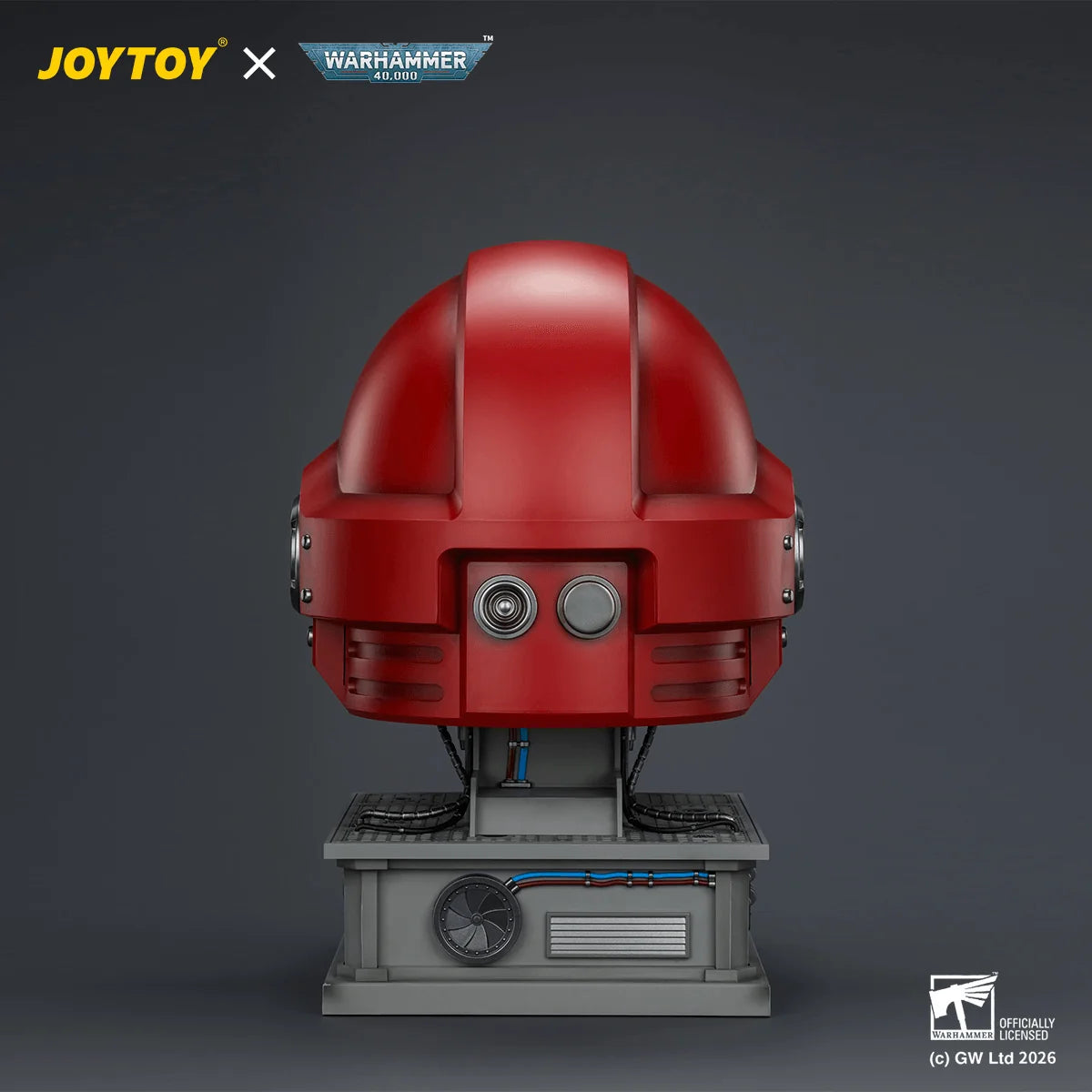 Blood Angels MkX Helmet & Display Stand