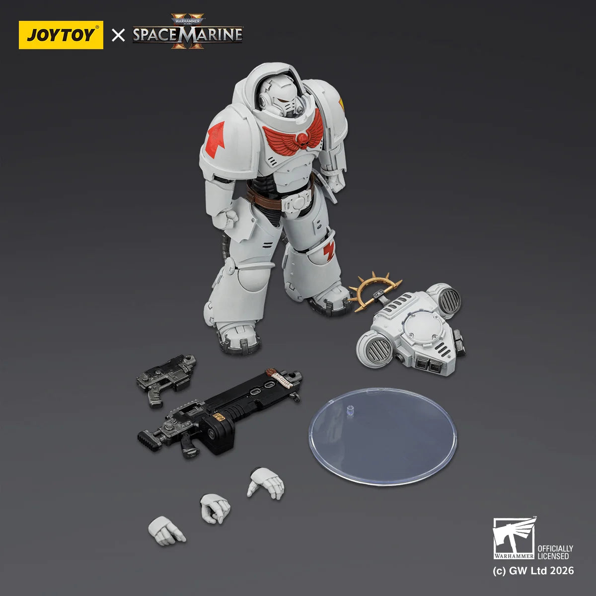 Game Edition White Scars Heavy Intercessor with Heavy Bolt Rifle and Bolt Pistol