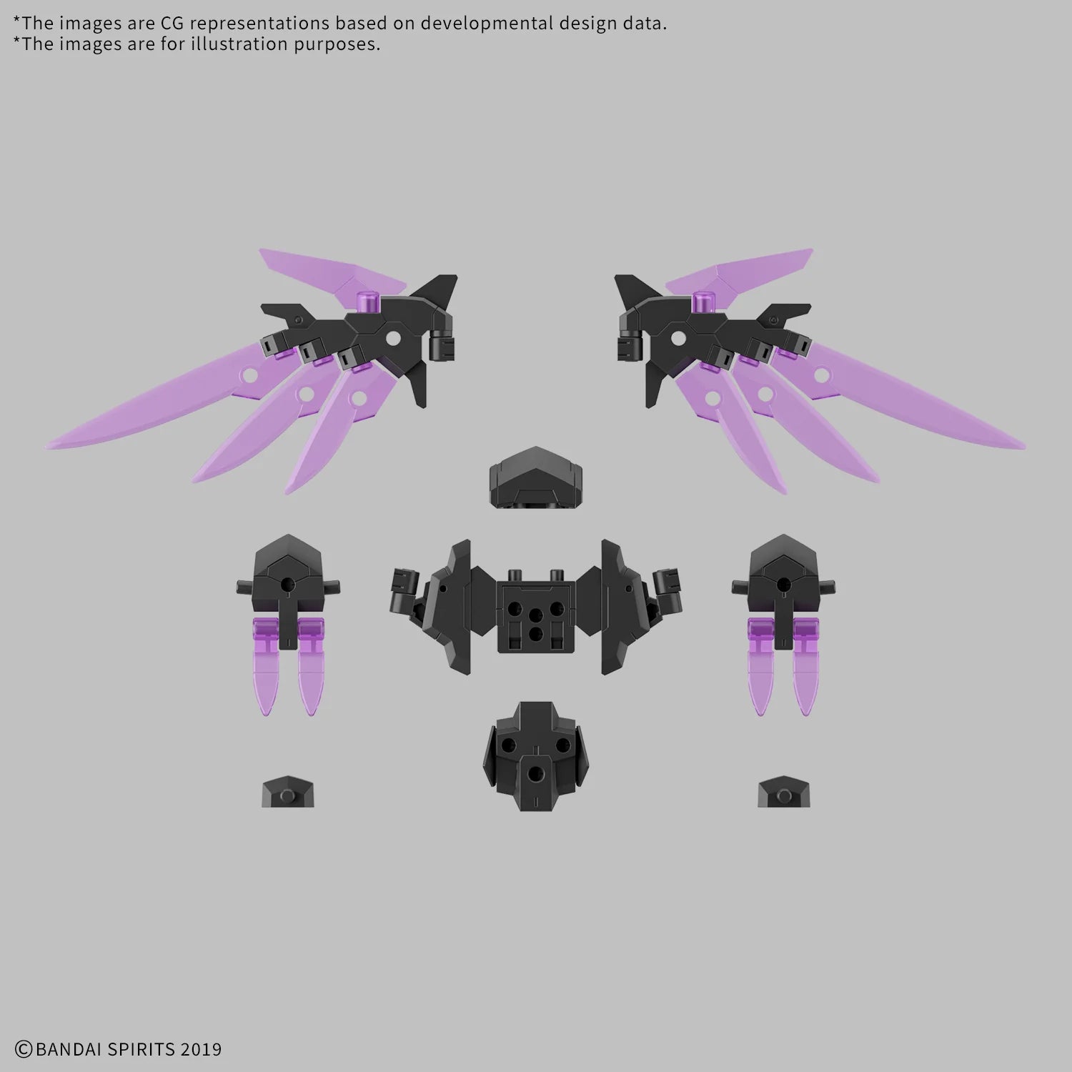 30MM 1/144 OPTION PARTS SET 22 (WING UNIT 2)