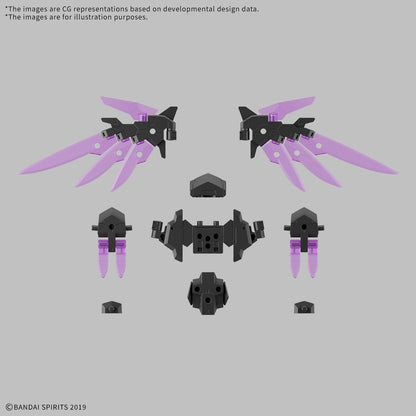 30MM 1/144 OPTION PARTS SET 22 (WING UNIT 2)